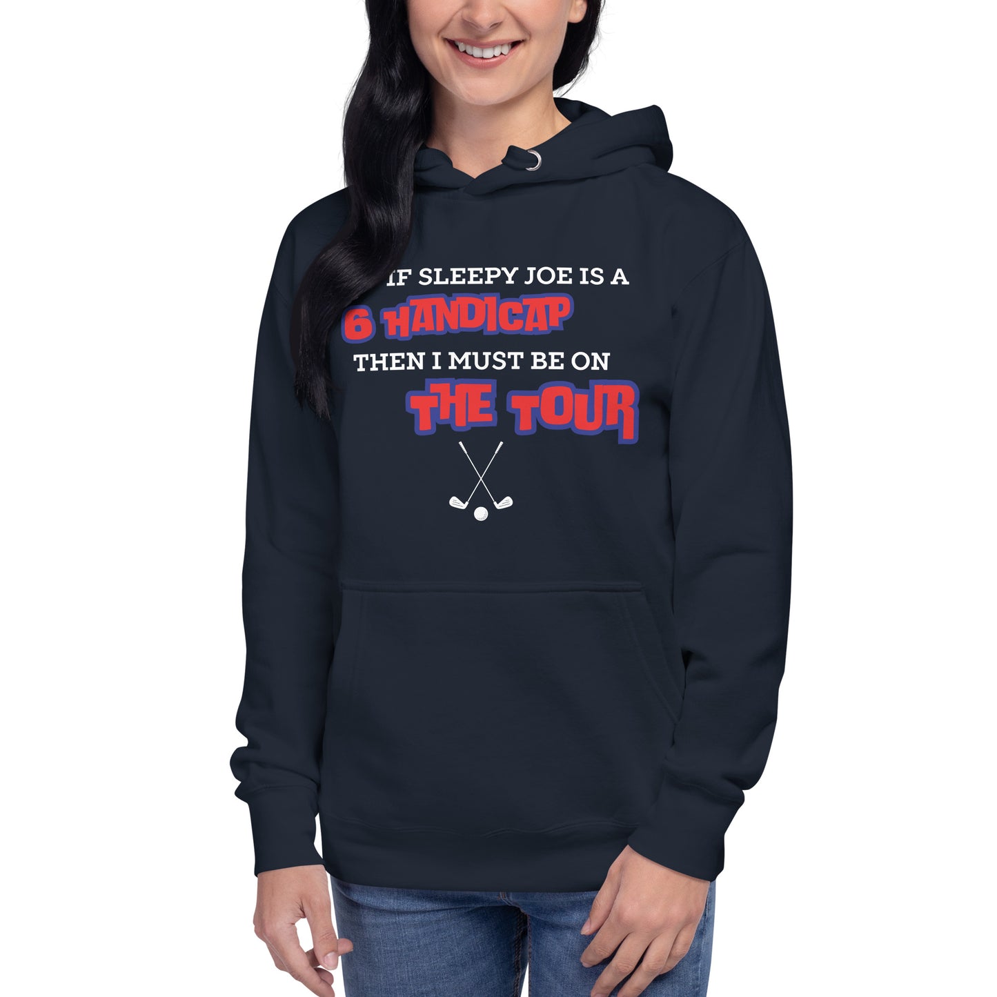 "Sleepy Joe Can't Golf" Unisex Hoodie