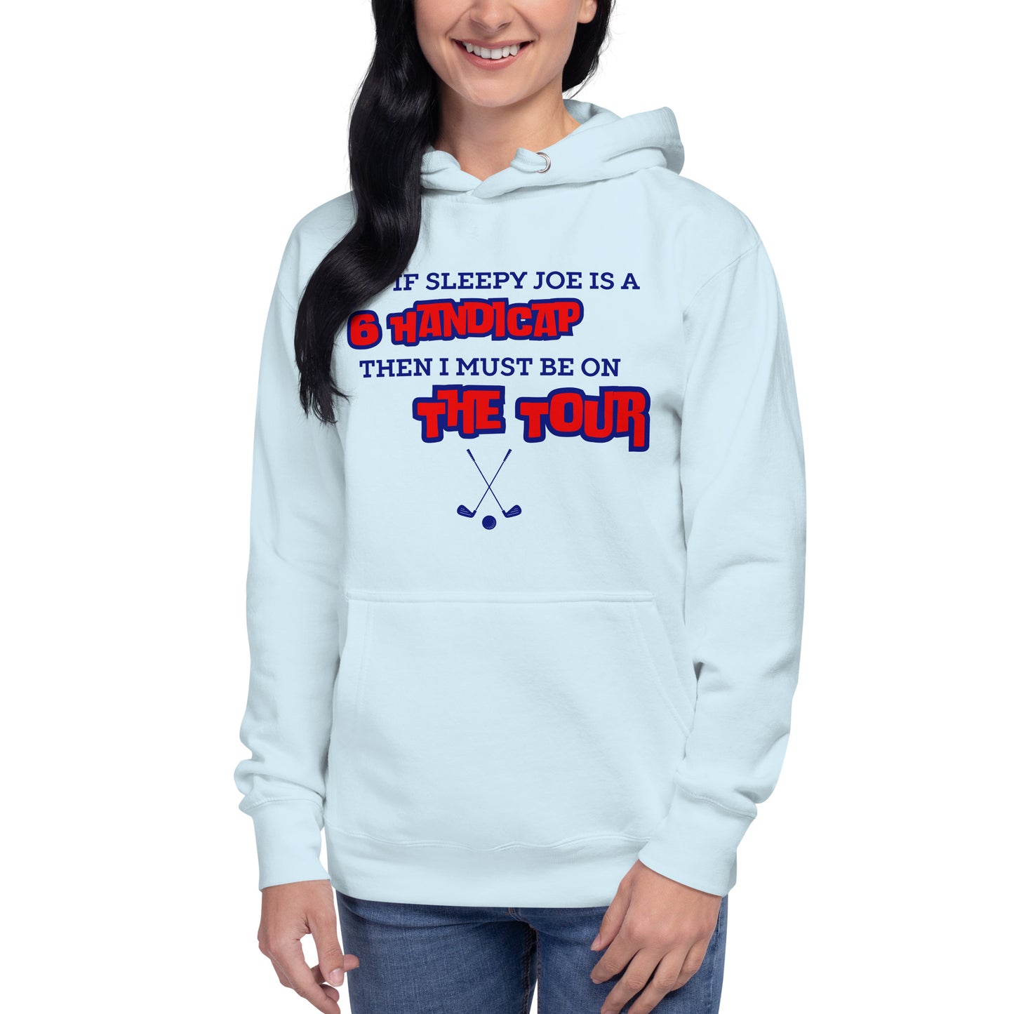 "Sleepy Joe Can't Golf" Unisex Hoodie