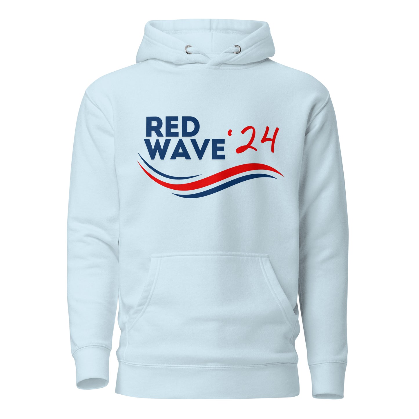 "Red Wave" Unisex Hoodie