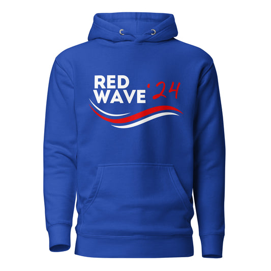 "Red Wave" Unisex Hoodie