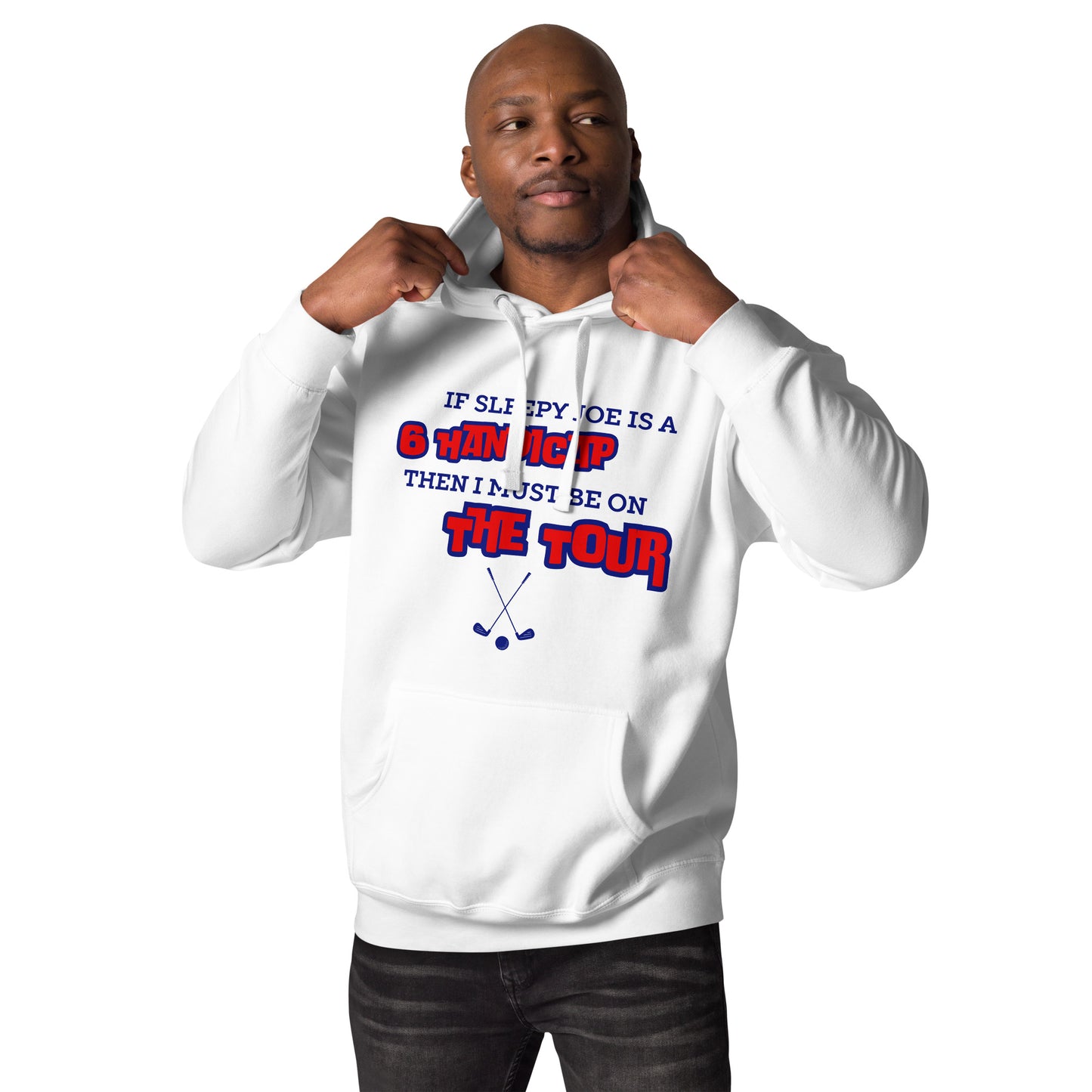 "Sleepy Joe Can't Golf" Unisex Hoodie