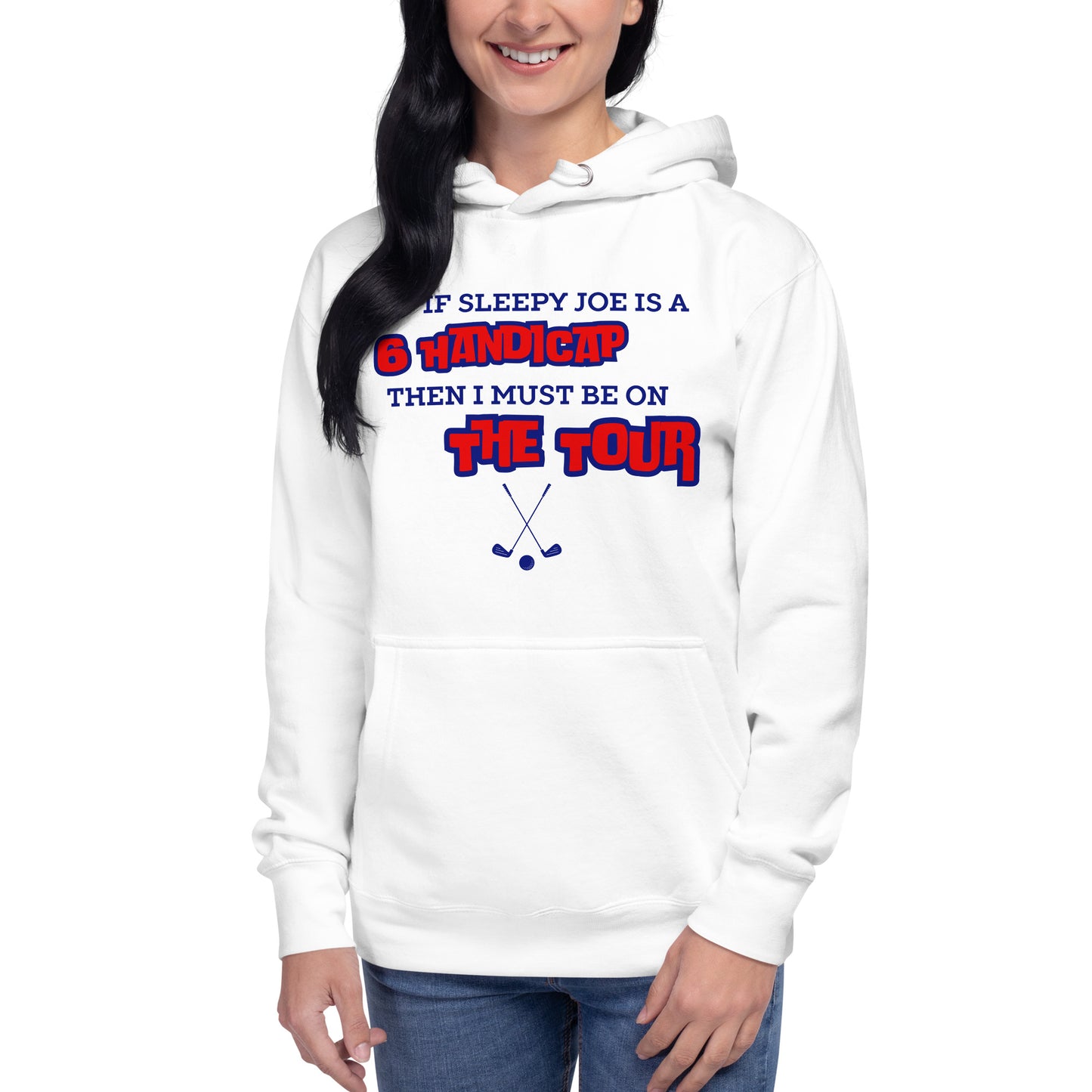 "Sleepy Joe Can't Golf" Unisex Hoodie