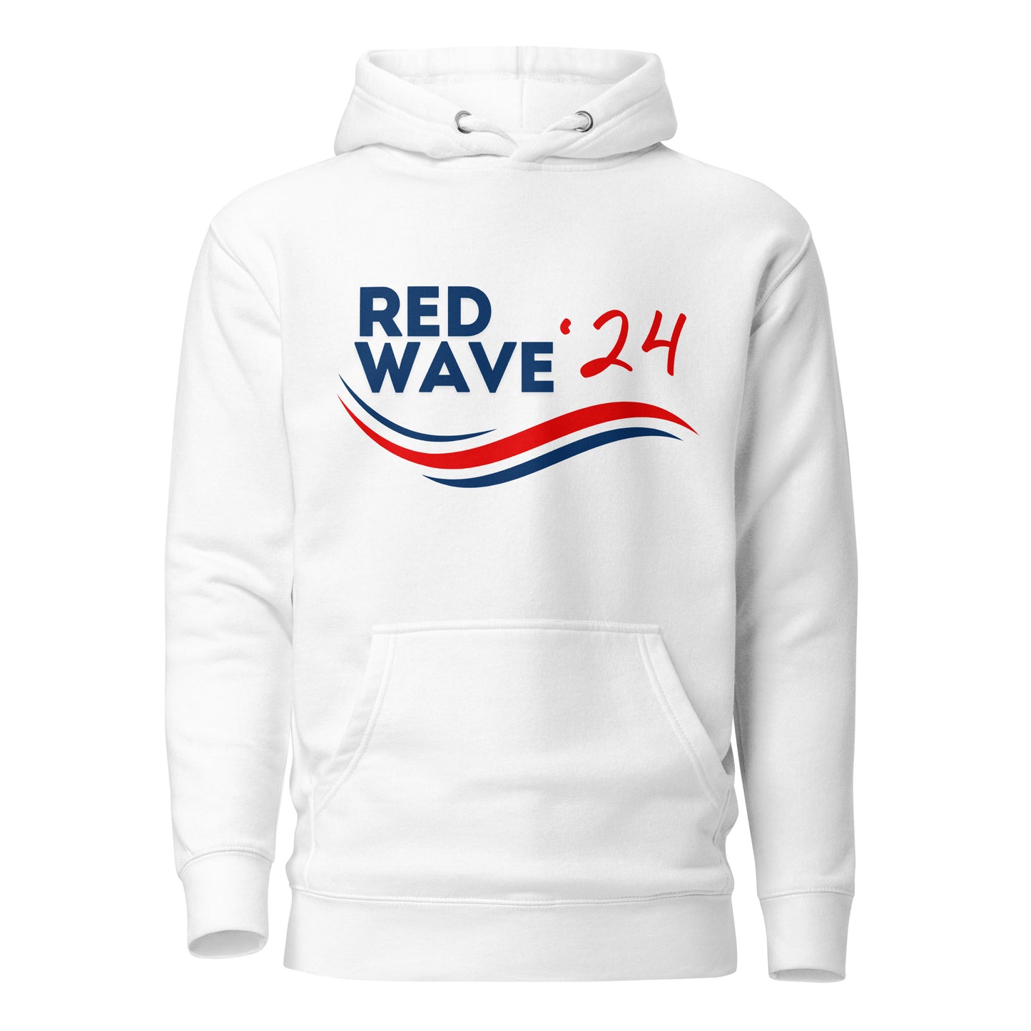 "Red Wave" Unisex Hoodie