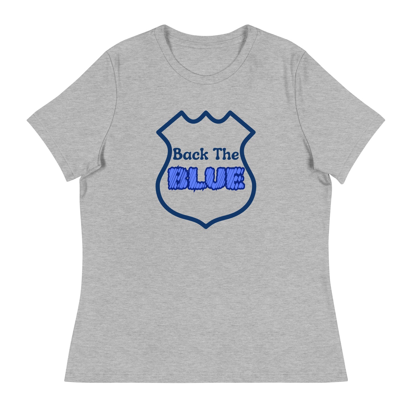 "Back the Blue" Women's T-Shirt