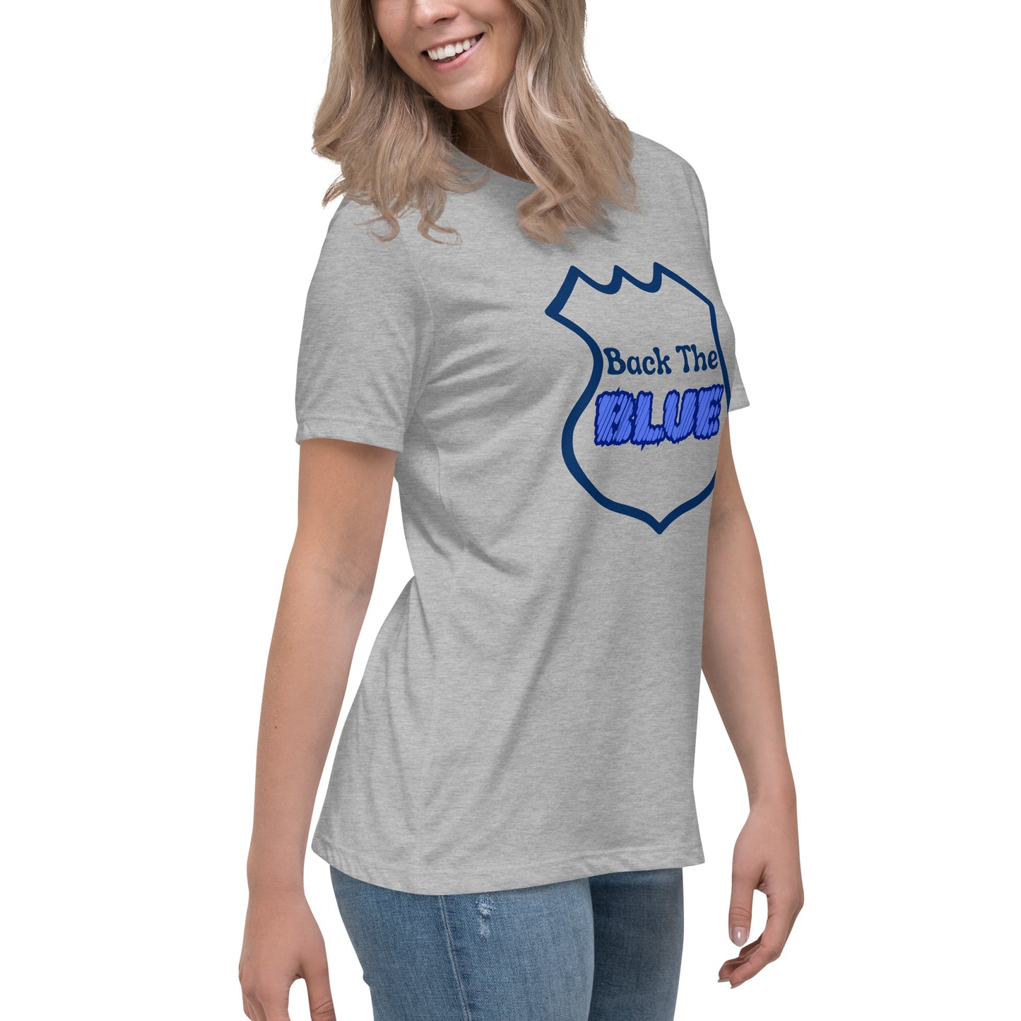 "Back the Blue" Women's T-Shirt