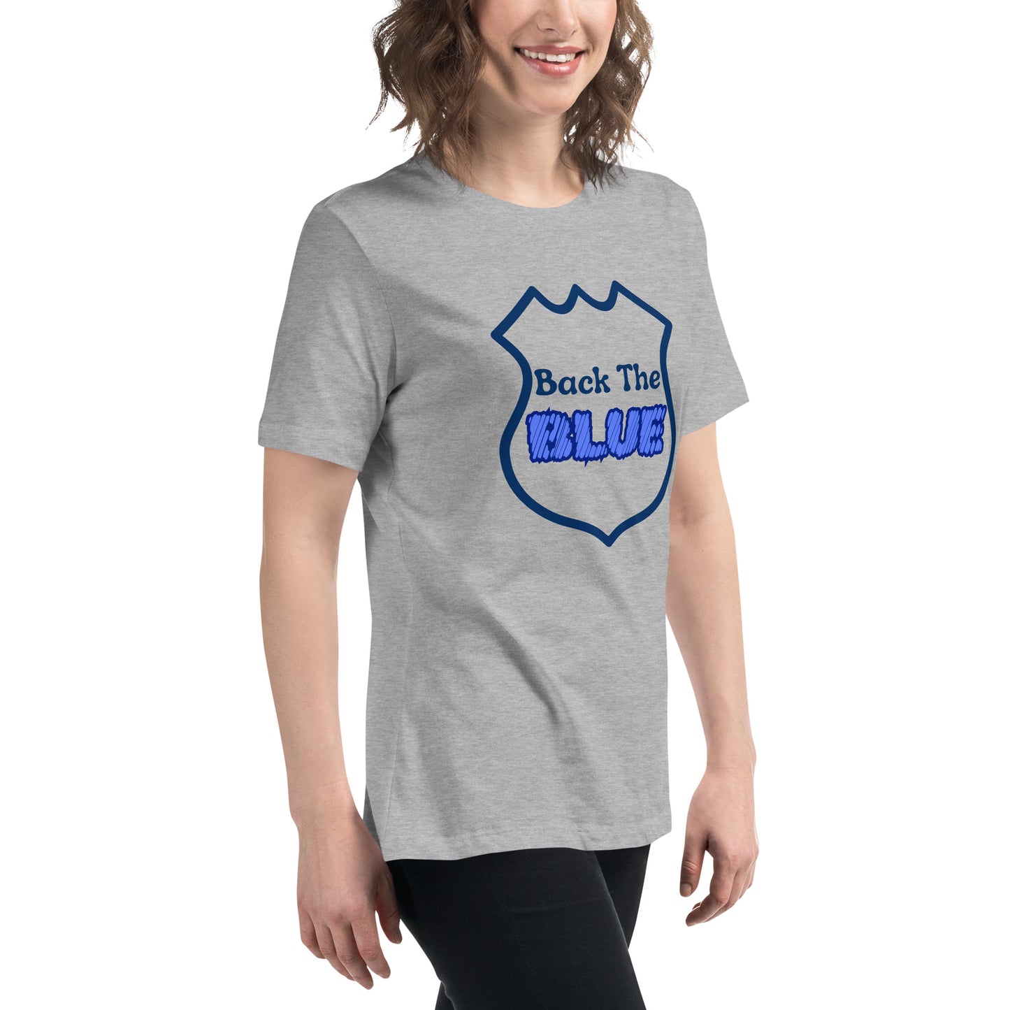 "Back the Blue" Women's T-Shirt