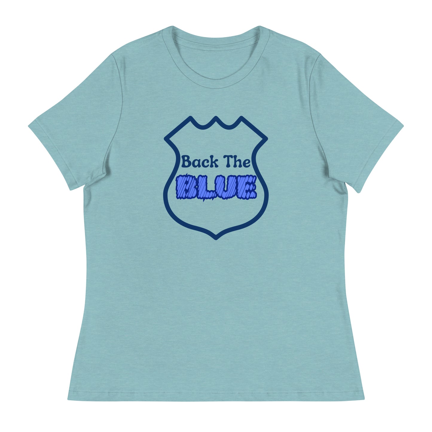 "Back the Blue" Women's T-Shirt