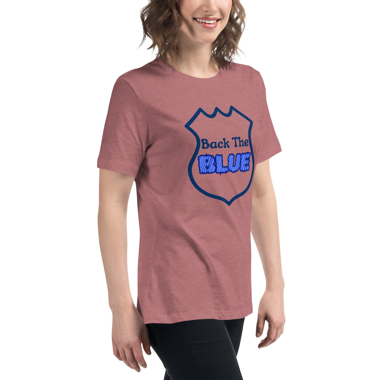 "Back the Blue" Women's T-Shirt