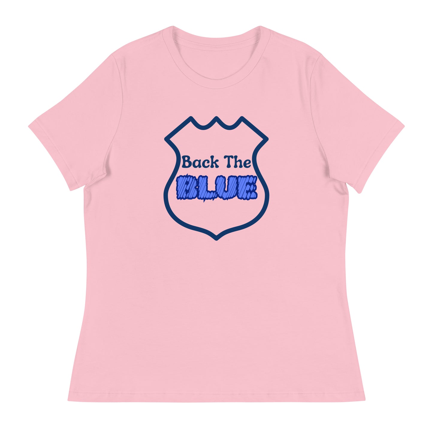 "Back the Blue" Women's T-Shirt