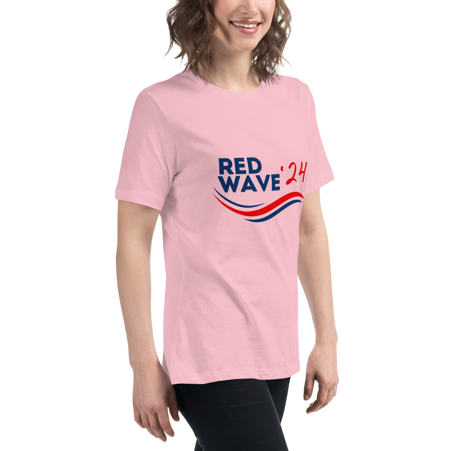 "Red Wave" Women's T-Shirt