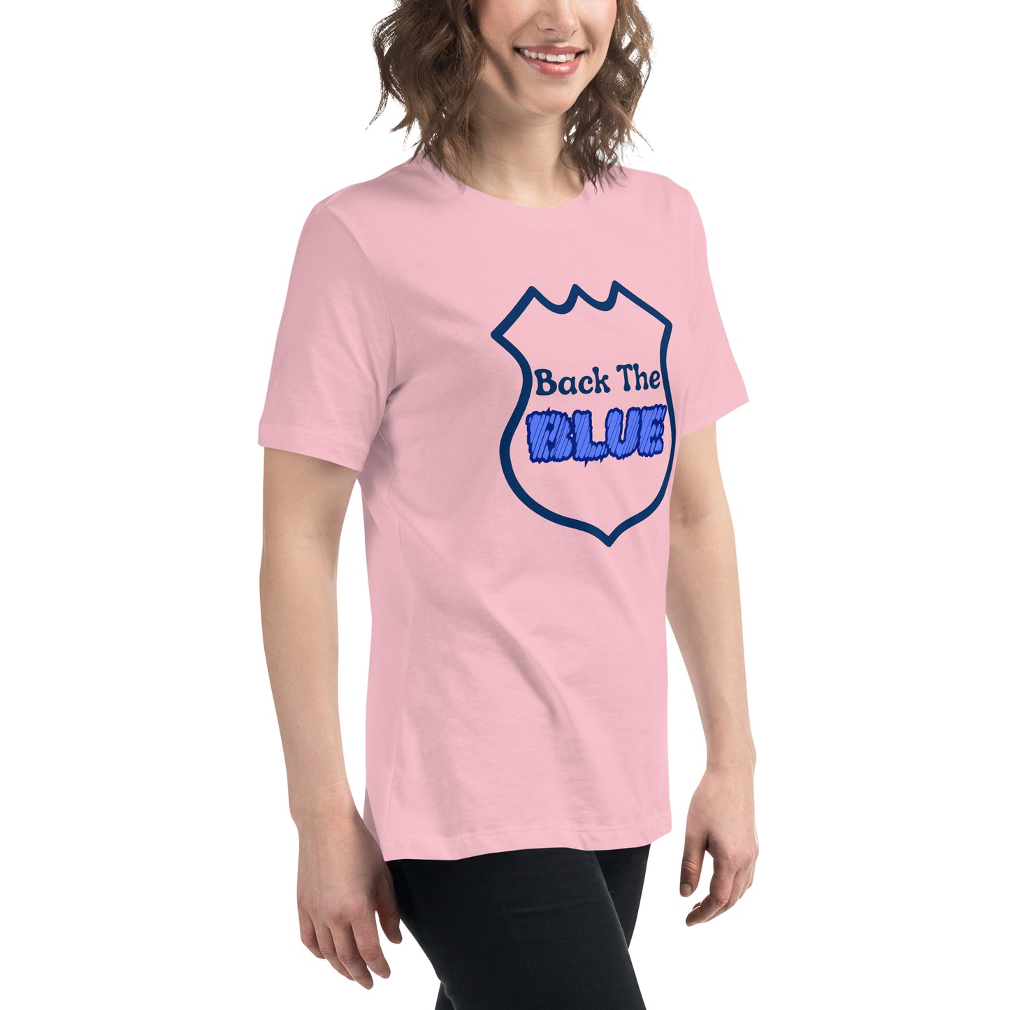 "Back the Blue" Women's T-Shirt