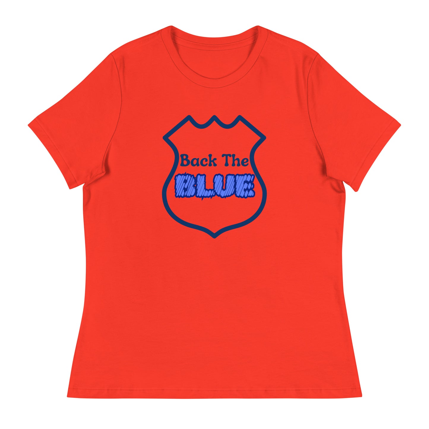 "Back the Blue" Women's T-Shirt