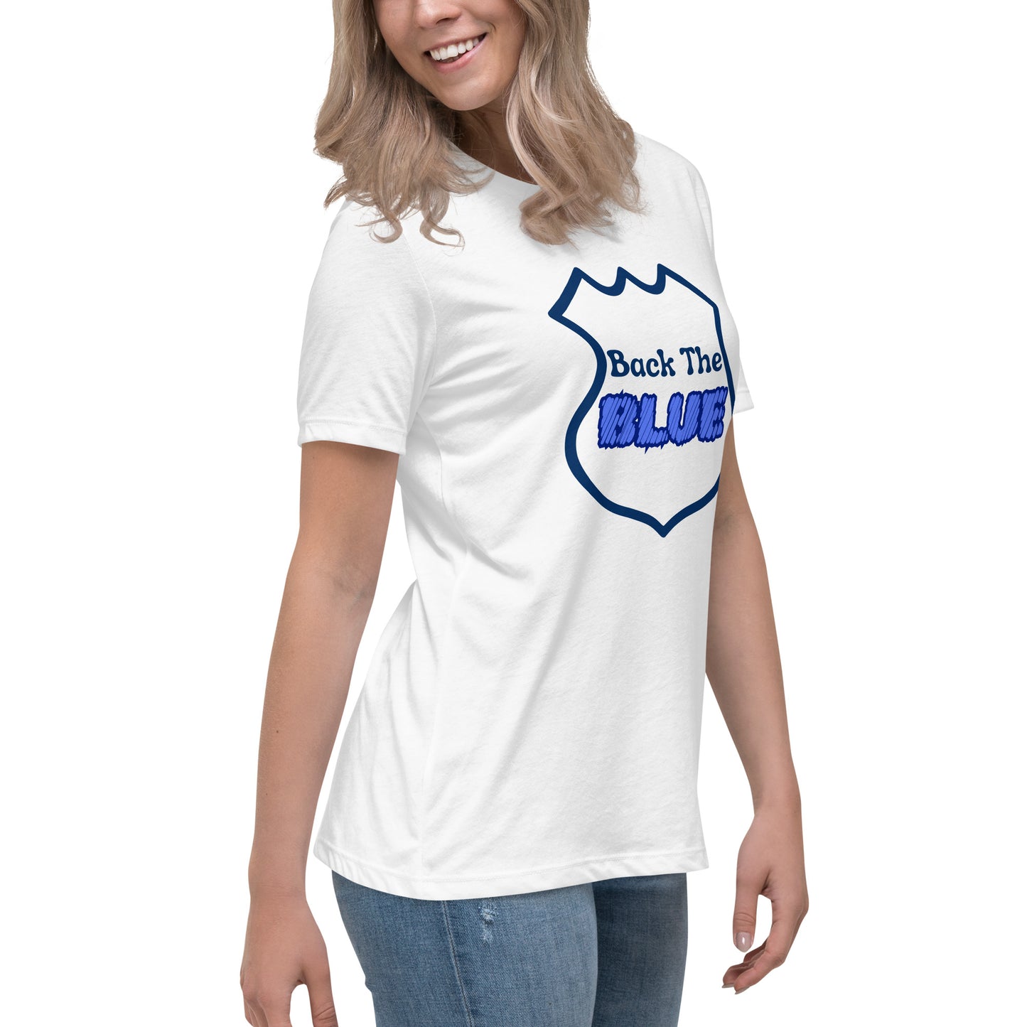 "Back the Blue" Women's T-Shirt